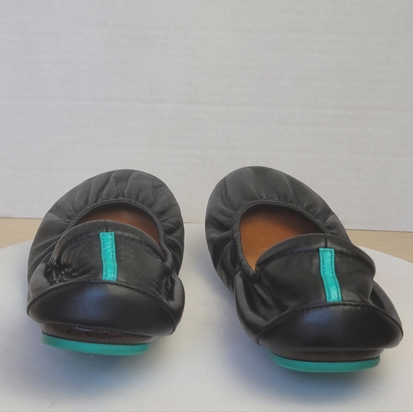 Tieks By Gavrieli Black Full Grain Leather Classic Slip-On Ballet Flats Size 11 - Picture 3 of 17